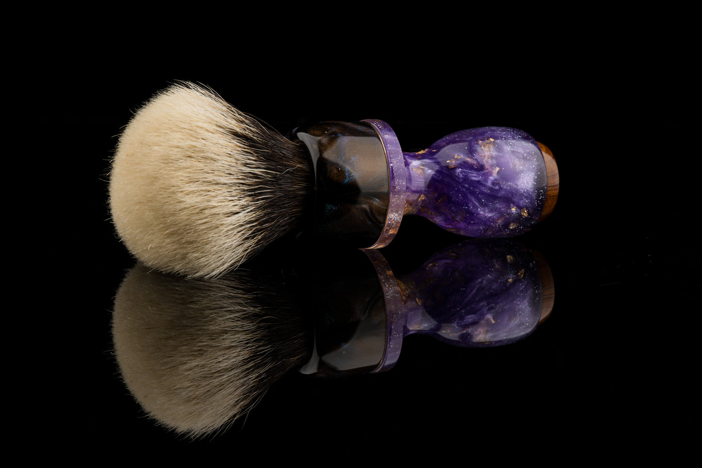 Exceed-7 - Glaze -”Colonel“ shaving brush handle #10
