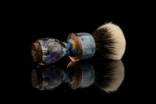 Exceed-7 - Glaze -”Colonel“ shaving brush handle #12