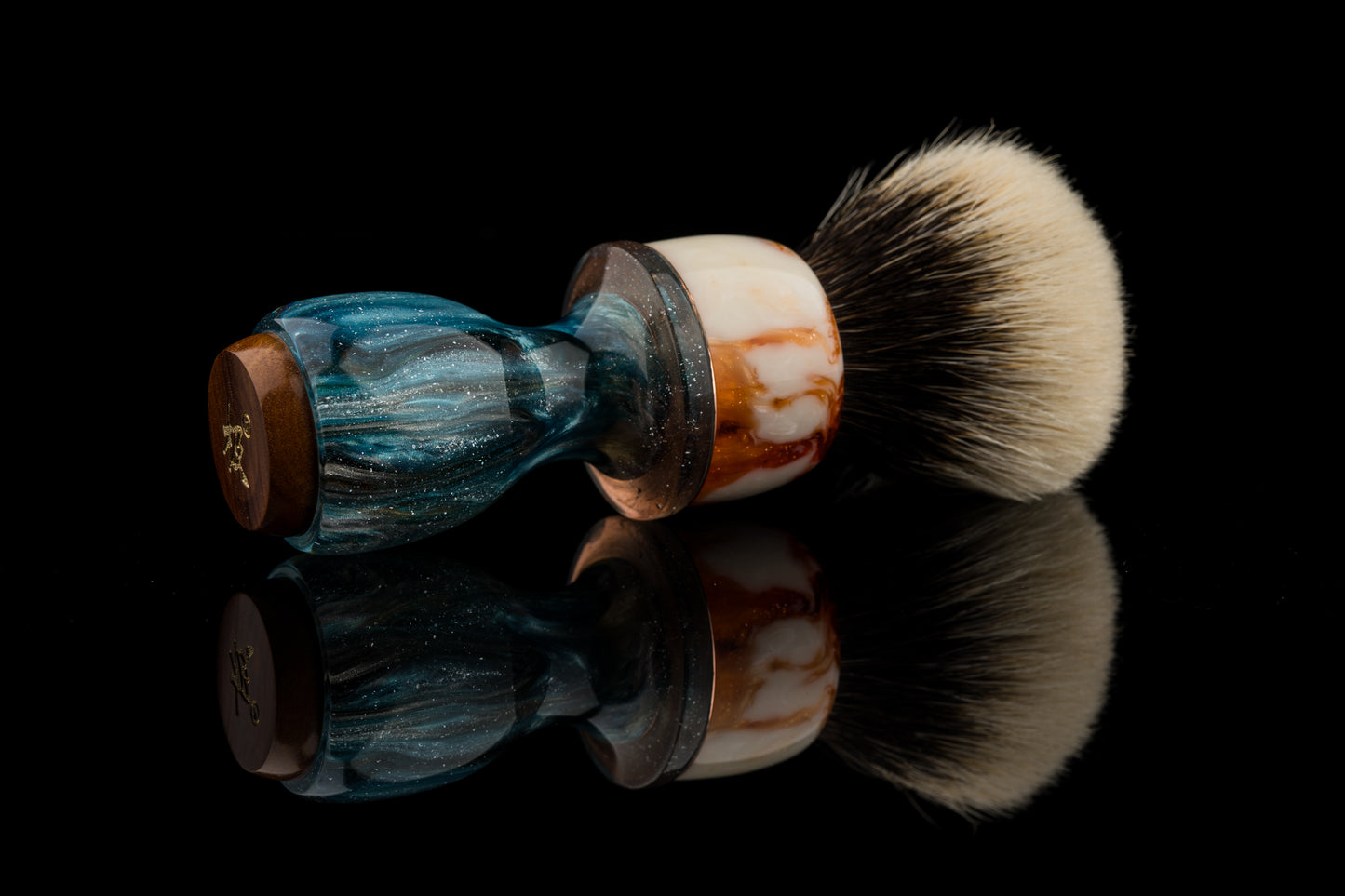 Exceed-7 - Glaze -”Colonel“ shaving brush handle #17