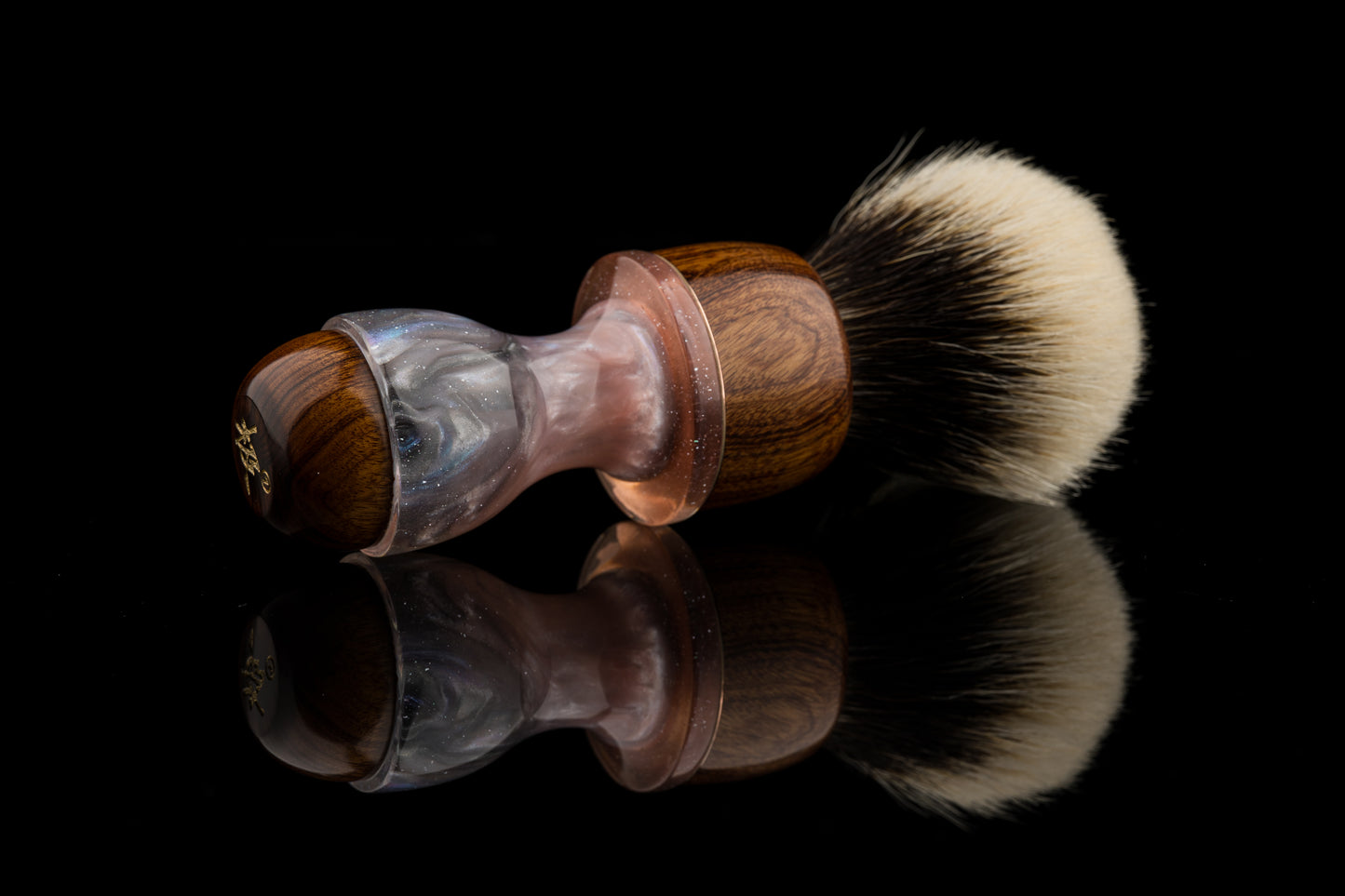 Exceed-7 - Glaze -”Pathfinder“ shaving brush handle #2