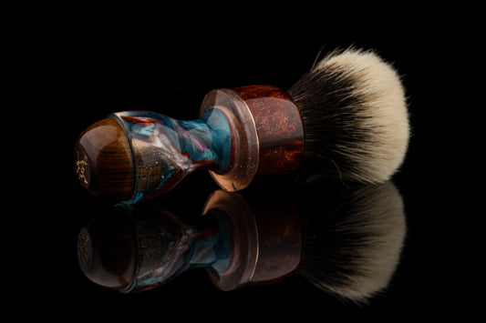 Exceed-7 - Glaze -”Pathfinder“ shaving brush handle #9