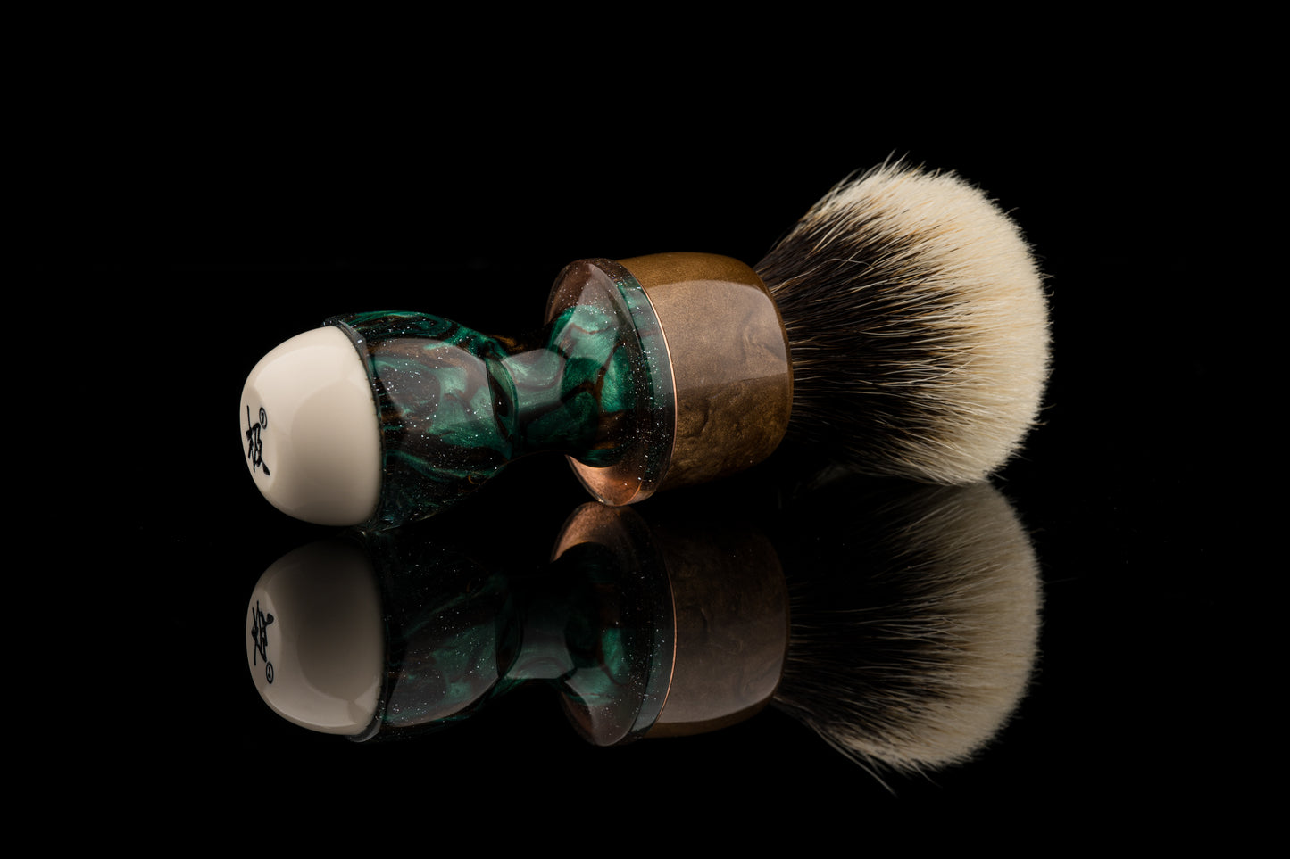 Exceed-7 - Glaze -”Pathfinder“ shaving brush handle #11
