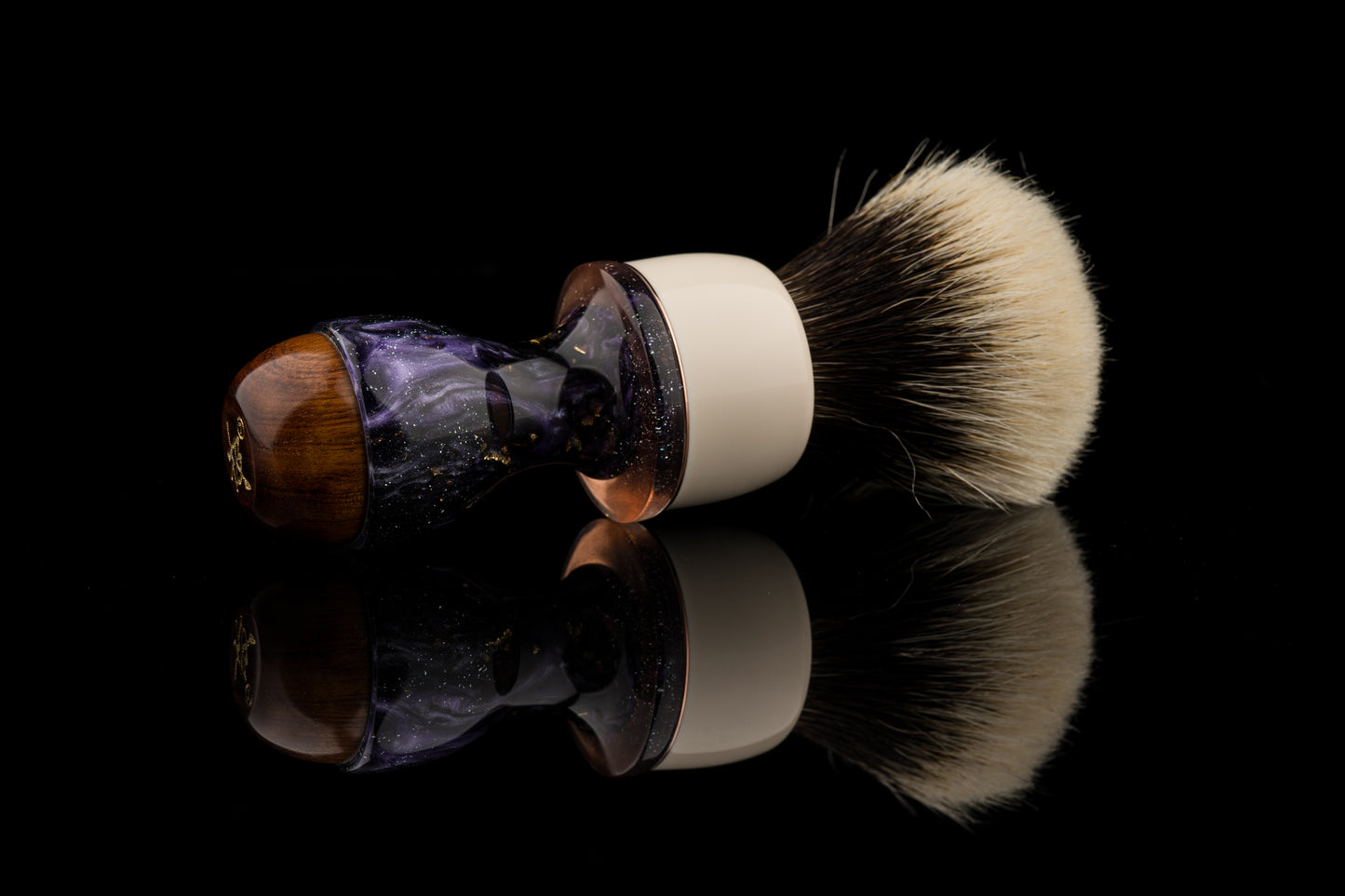 Exceed-7 - Glaze -”Pathfinder“ shaving brush handle #12