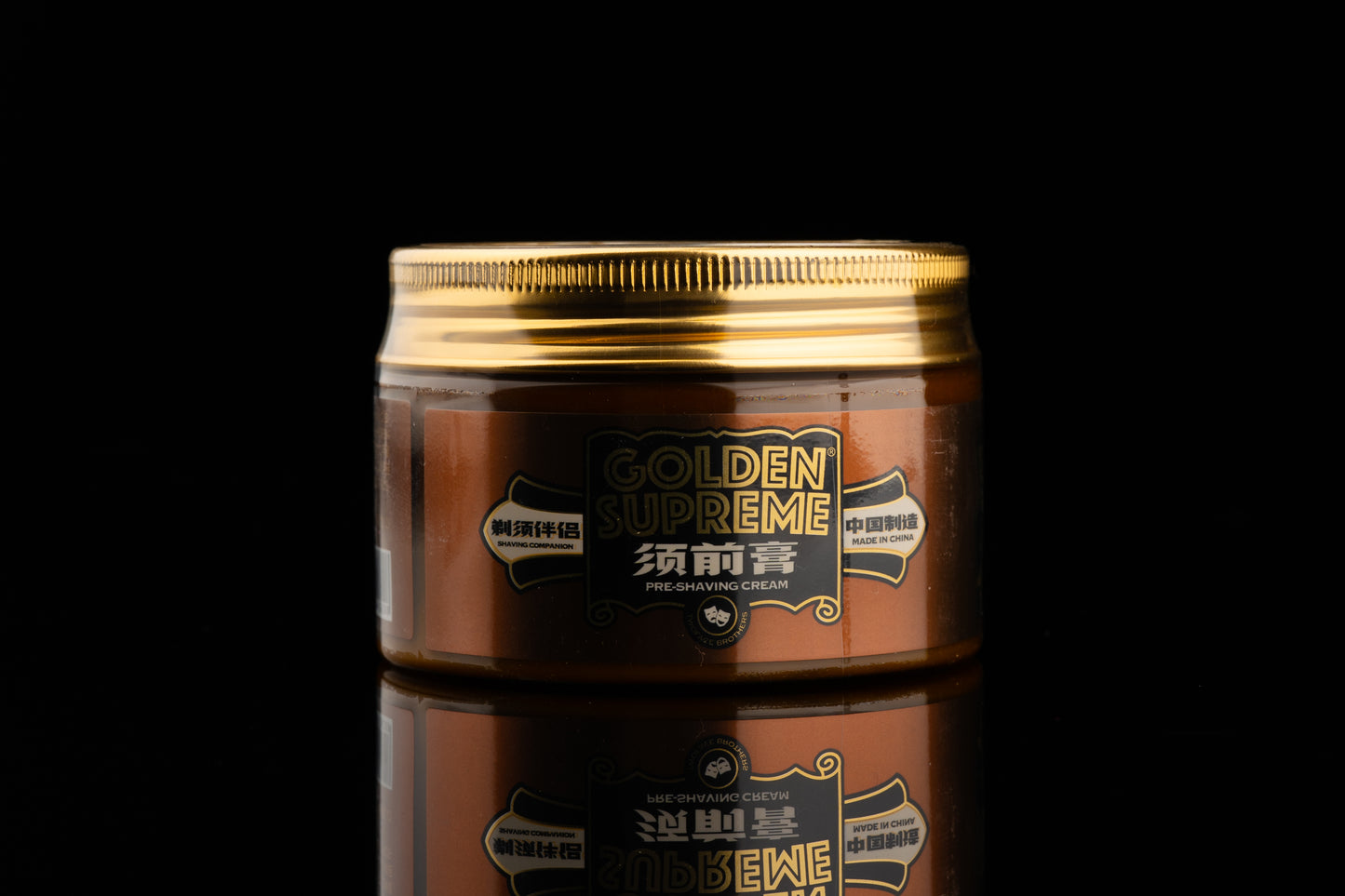 TWOFACE BROTHERS GOLDEN SUPREME -PRE-SHAVING CREAM - Ebony Coconut (120g/4.0OZ)