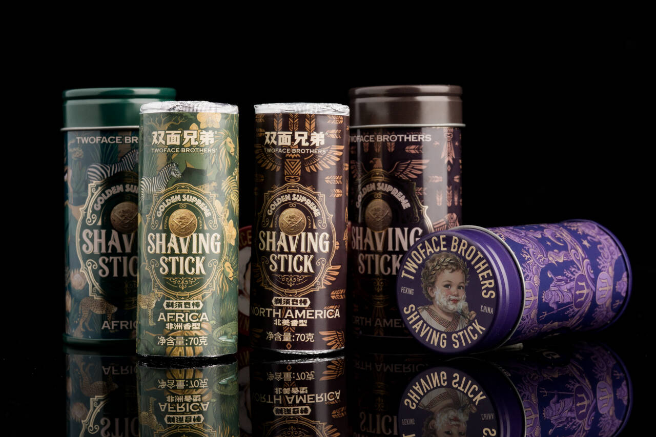 TWOFACE BROTHERS GOLDEN SUPREME - SHAVING STICK