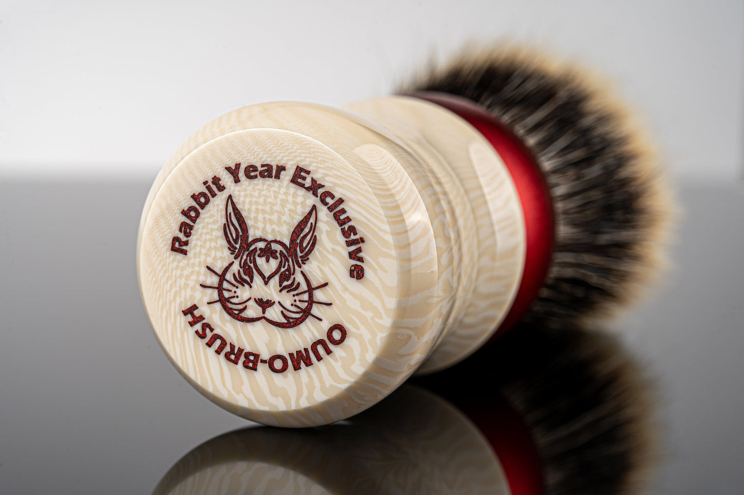 Rabbit Year Exclusive shaving brush handle - Vol.1