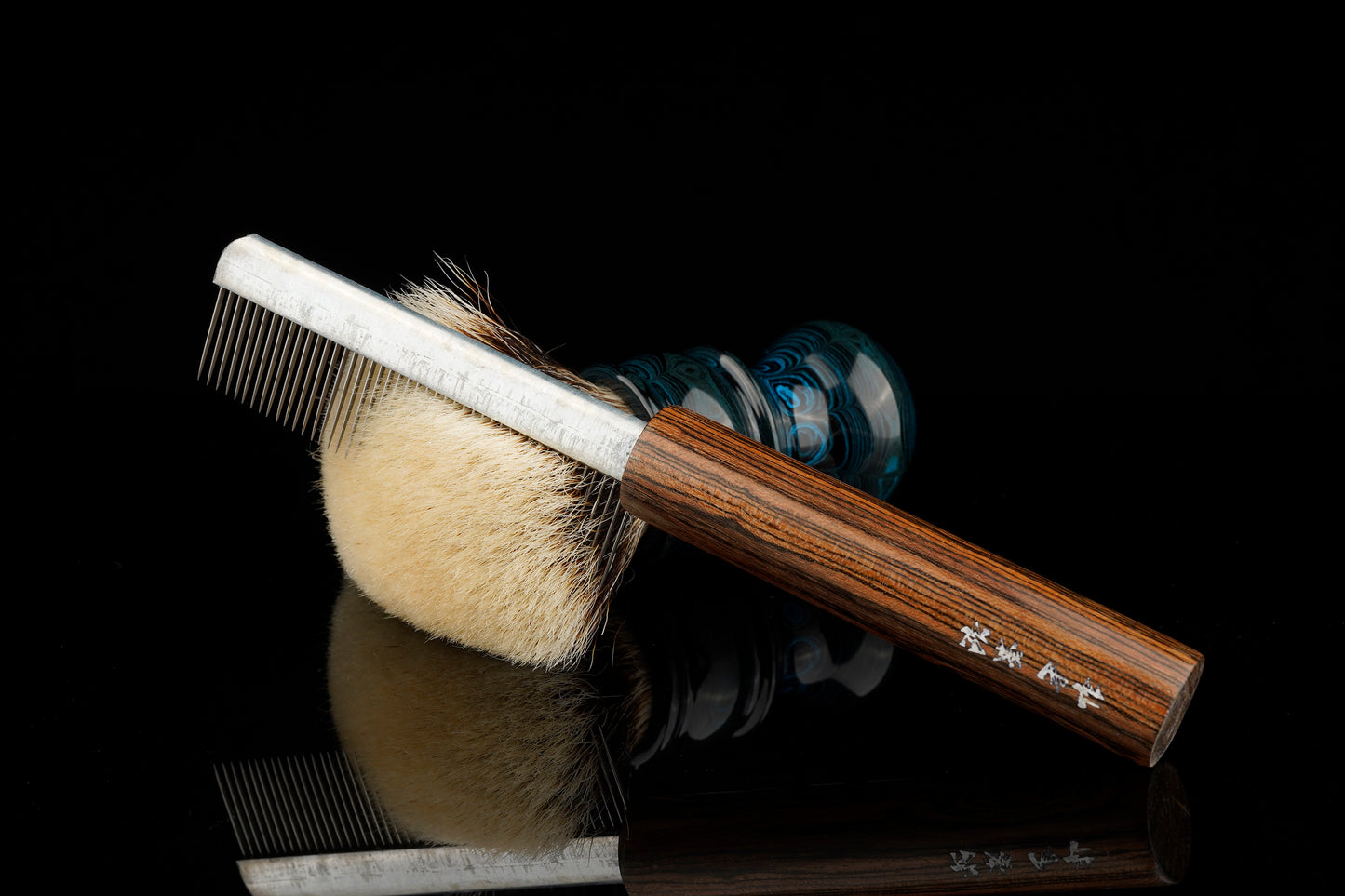 Professional Shaving brush comb