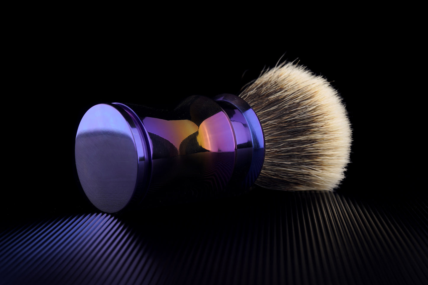 Armor Titanium shaving brush handle